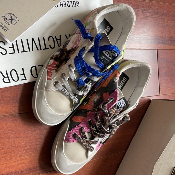 Golden Goose Super-Star Low Top Sneaker size 8 - Picture 2 of 10
